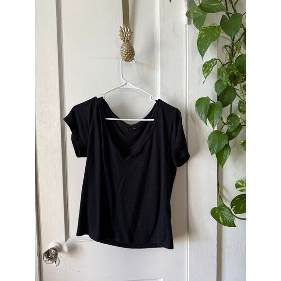 Abercrombie and Fitch women’s size large black shirt - Picture 1 of 7
